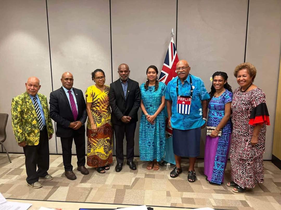 Fiji Prime Minister met with representatives of West Papua today. If Fiji maintains the status quo on its foreign policy, this visit may just be a show of the #PacificWay. An alternative means a significant shift in the friends of all, enemies of none position.