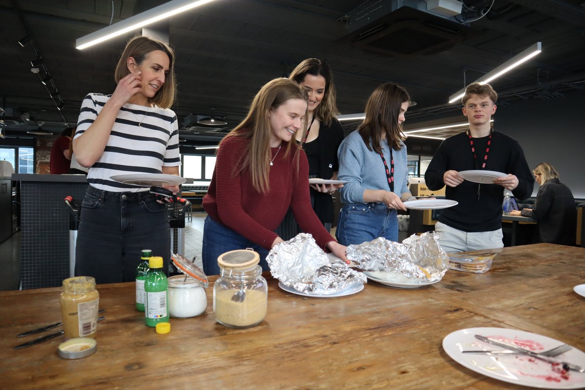 GIGRetail's tweet photo. As you can see from the images below, #pancakeday in the GIG office was a complete success! 
These pancakes made the perfect afternoon treat after a hard morning at work.
#Pancakestation #toppingbar https://t.co/NI8HjhVYWy