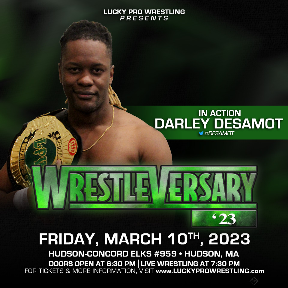 LProWrestling's tweet photo. LPW WrestleVersary featuring the Lucky Lottery Rumble on Friday night, March 10 at the Elks Hall in Hudson, MA (99 Park Street Hudson)
https://t.co/KwKflZ5NxM @Desamot @MrsAIPAlisha https://t.co/Hntm5HW8QE