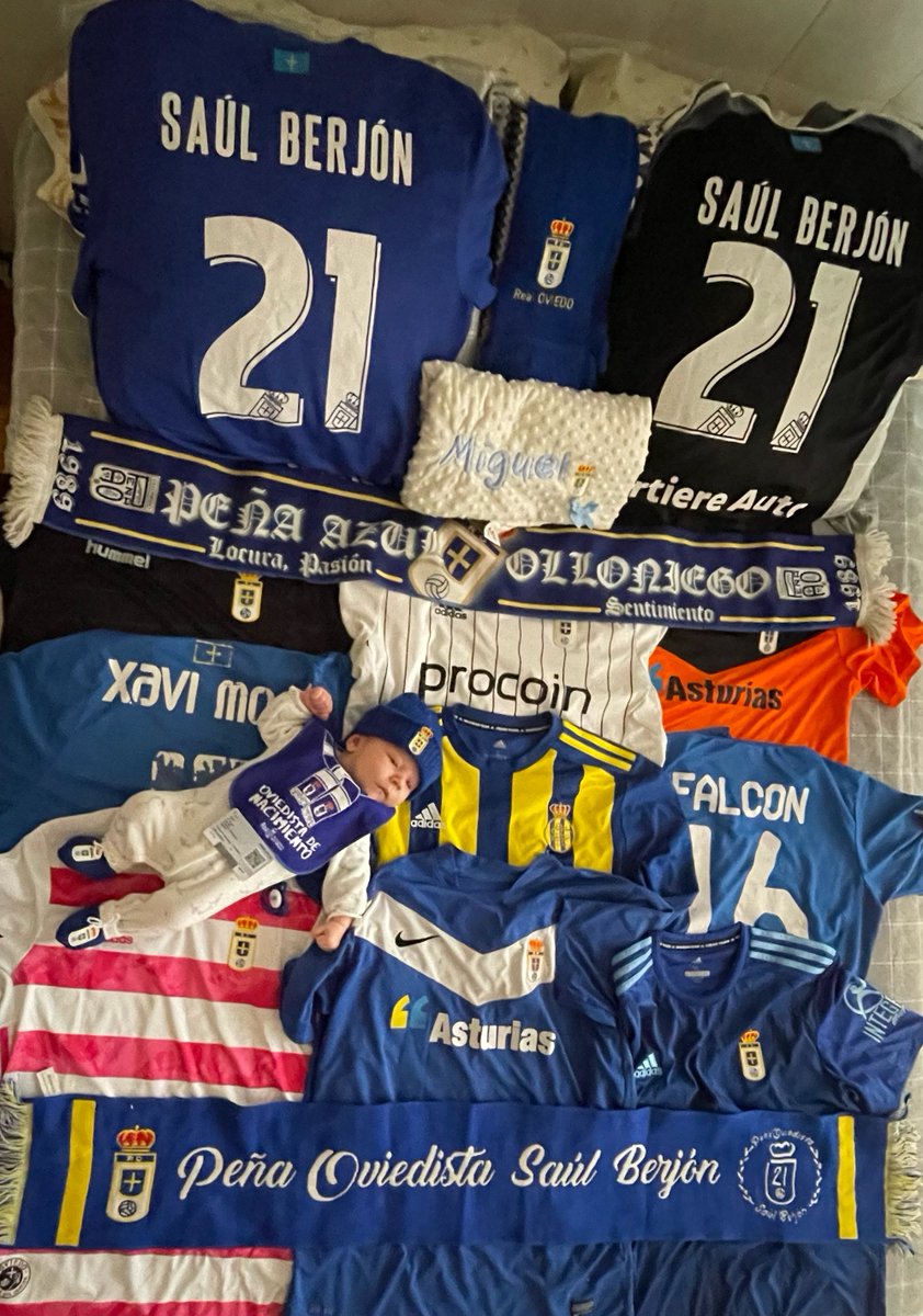 RealOviedo's tweet photo. ✍ 𝑀𝑒 𝓁𝓁𝒶𝓂𝑜 𝑀𝒾𝑔𝓊𝑒𝓁 𝓎 𝑒𝓈𝓉𝑜𝓎 𝓂𝓊𝓎 𝑜𝓇𝑔𝓊𝓁𝓁𝑜𝓈𝑜 𝒹𝑒 𝒹𝑒𝒸𝒾𝓇 𝓆𝓊𝑒 𝓈𝑜𝓎 𝓈𝑜𝒸𝒾𝑜 𝒹𝑒𝓈𝒹𝑒 𝑒𝓁 𝒹í𝒶 𝑒𝓃 𝑒𝓁 𝓆𝓊𝑒 𝓃𝒶𝒸í 💙

#RealOviedo 🔵⚪
#BebéOviedista 👶 https://t.co/PFVbboPGMg