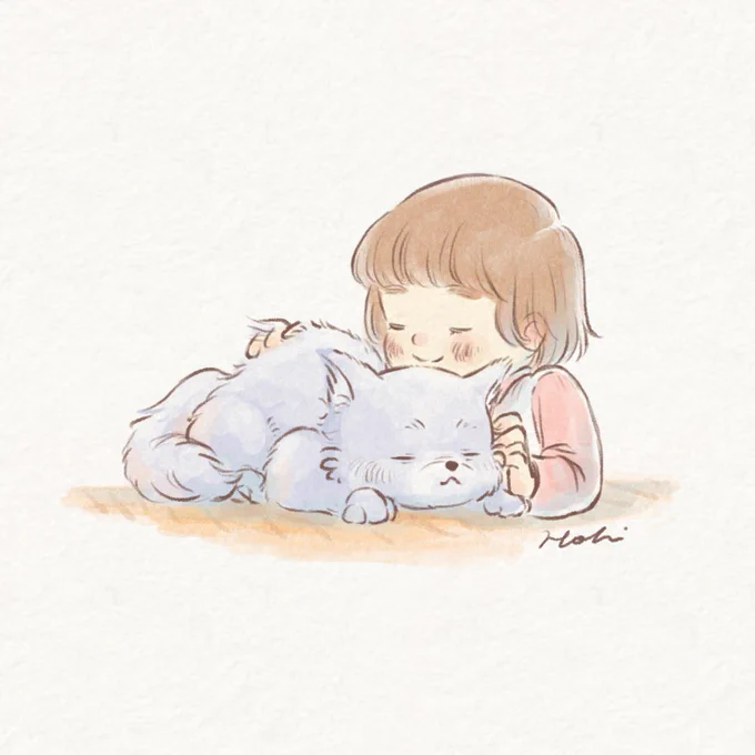 ねこ…というか犬っぽい? #猫の日 #Procreate 