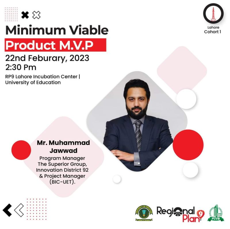 ebuilders_'s tweet photo. An informative session on MVP (Minimum viable products) at business incubation center regional plan 9 with Mr. Muhammad Jawad
#ebuilders https://t.co/btDEummcQ1