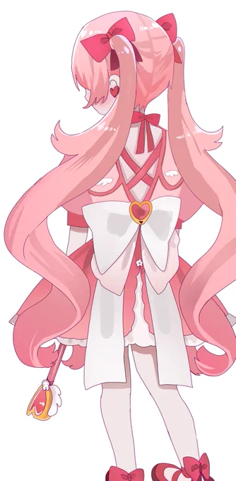 魔法少女の子はアニメ塗りを目指した(むずかしかった!!)そして申し訳ていどのネコあくまちゃん!  