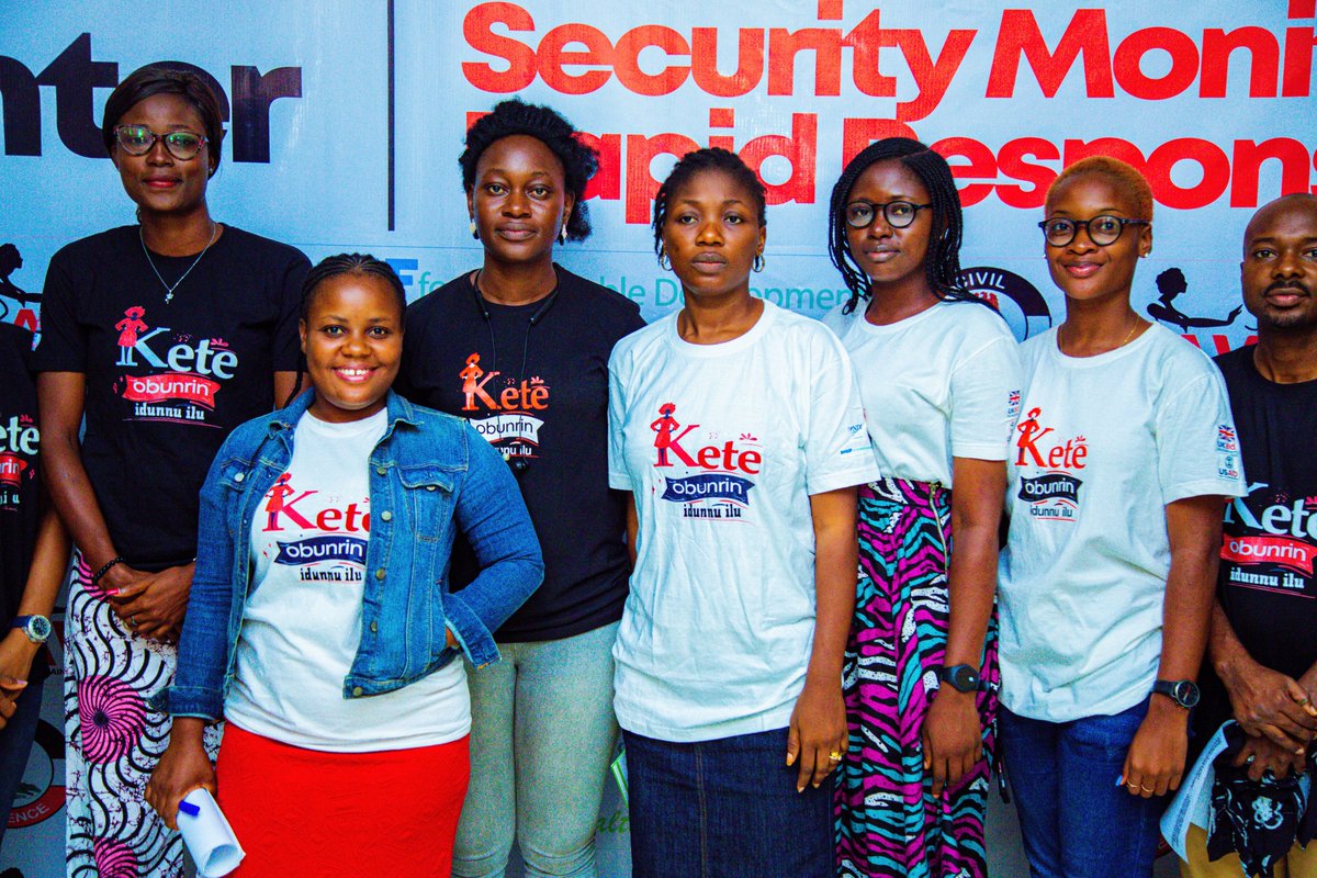 BigifNGO's tweet photo. Cont'd>>
The Case Tracking and Response Center #CTRC was the first of it kind- partnership of any civil society organization with a security technology innovation #NAlert to track and respond to violence in eclections
#NigeriaDecides2023
@ndiafrica
@OSFJustice
@StopVAWIP https://t.co/hUP52kkXok