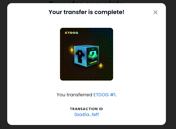 etdognft's tweet photo. Hi @VitalikButerin  V神，我們是你的忠實粉絲，我們最近在以太坊網絡上發布了ETDOG NFT項目，爲了感謝你對區塊鏈及以太坊的貢獻和發展，我們把ETDOG #1 NFT空投到了你的錢包地址，希望你能夠喜歡！

#ETDOG #NFTGiveaways  #ETH #NFT https://t.co/Qs0KrM0Fs1