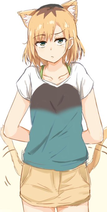 猫の日らしいので猫宮森さん 