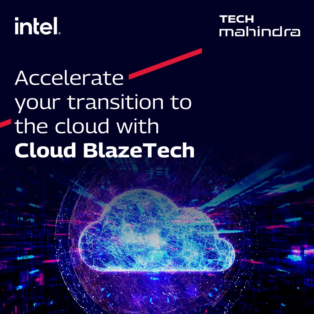 tech_mahindra's tweet photo. Enterprises are rushing to the #cloud, but few are successful as expectations for #CloudTransformation are high, and skills &amp; expertise frequently fall short.

Find out how @Tech_Mahindra works with Intel to bridge this gap with #CloudBlazeTech.

More: https://t.co/gW2Fwl2Z3r https://t.co/KRqaVCTjfj
