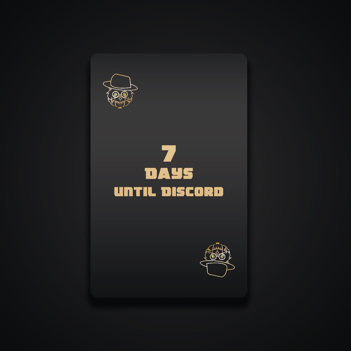 We are opening the Discord in exactly 7 days! One tip - join as fast as possible..

🎟️Win:
- 5x Palace Pass 

♦️Follow us <a href="/TheCatsPalace/">The Cats Palace | MAY 6TH</a> 
♦️Like &amp; Retweet
♦️Tag 3 friends 

⏰24h

#CNFTGiveaways #CNFT #CNFTs #CNFTCommunity #NFTGiveaways #NFTs