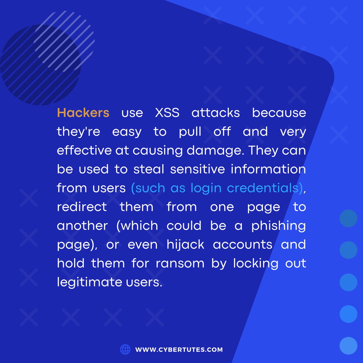 CyberTutes's tweet image. Be careful what you click. Never leave your site without a backup plan for cross-site scripting. #XSS #crosssitescripting #cybertutes