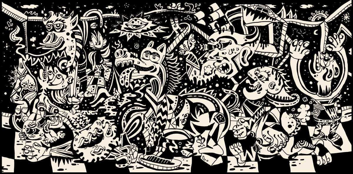 Guernica. Tribute to Picasso 🖤