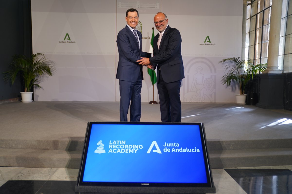 #Andalucía acogerá los <a href="/LatinGRAMMYs/">The Latin Recording Academy / Latin GRAMMYs</a> en 2023 y más eventos hasta 2025 tras un acuerdo con la Academia Latina de Grabación.

Este acontecimiento musical sale por 1° vez de EEUU y proyectará la marca a una audiencia de 100 millones de personas. 

#Andalucía va en serio.