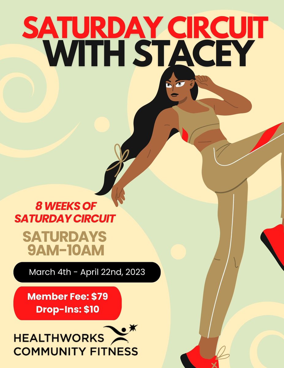 Healthworks_CF's tweet photo. Stacey’s 8 week programs restart in March, sign up now:) #8weekchallenge #fitness #fitnessprogram #heath #wellness #community #march2023 #SpringTraining #womenempowerment https://t.co/Sap0I1PsWO