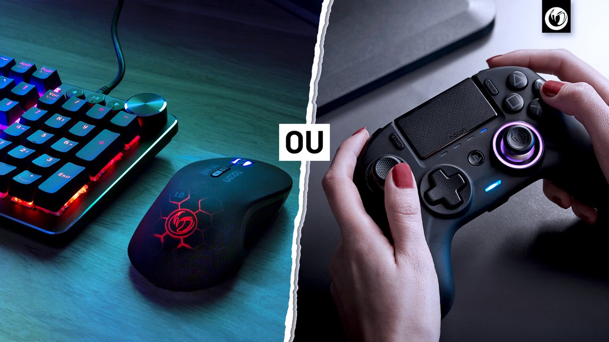NaconFR's tweet photo. Quand le choix est possible, tu préfères jouer à la manette ou tu privilégies le duo clavier-souris ? 🤔

#TeamManette #TeamClavierSouris #Nacon #LeCaféDesGamers https://t.co/haU31TruV8