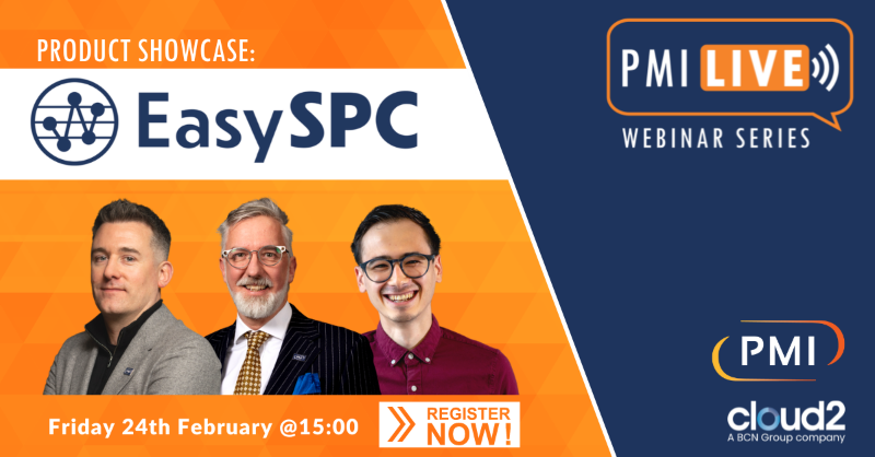 goals2results's tweet photo. Use Control Charts in a whole new and accessible way with EasySPC:

> Automated data collection

> Real-time presentation of process performance

> Focus on interpreting data rather than managing data

#webinar #controlcharts #processperformance #registernow