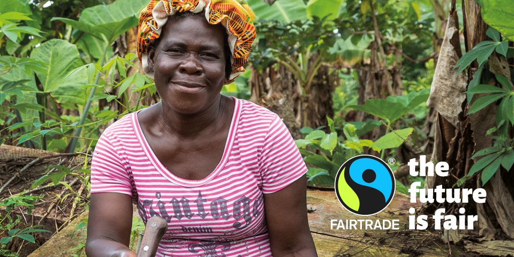 middlesexfood's tweet photo. Fairtrade Fortnight 27th Feb – 12th Mar 2023. Making the small switch to Fairtrade supports producers in protecting the future of some of our most-loved food and the planet. Buy Fairtrade products at our outlets on campus, from bananas to tea, coffee and chocolate bars #mdxlondon https://t.co/XqnLtFCESG