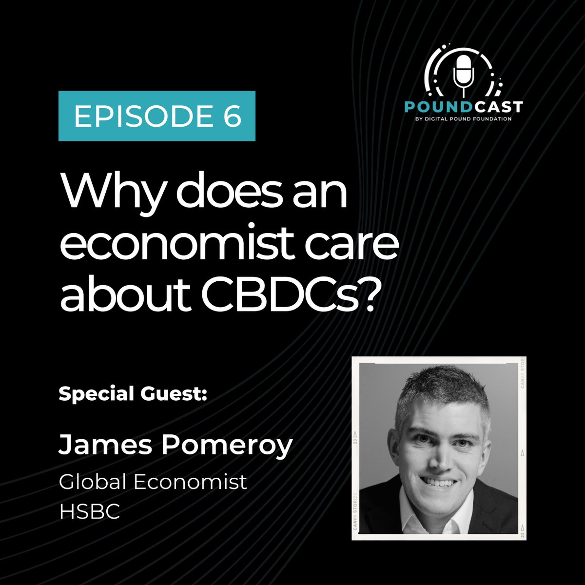 digitalpoundfdn's tweet photo. In episode 6 of the #Poundcast, #podcast host Jannah Patchay speaks to James Pomeroy, Global Economist at #HSBC about the macroeconomic considerations surrounding #CBDCs 👉 https://t.co/S04a6nXIeS
...
#CBDC #Economist #UK #DigitalPound #Economy #Money #Cash #DigitalCurrencies https://t.co/IRd0EehrcO
