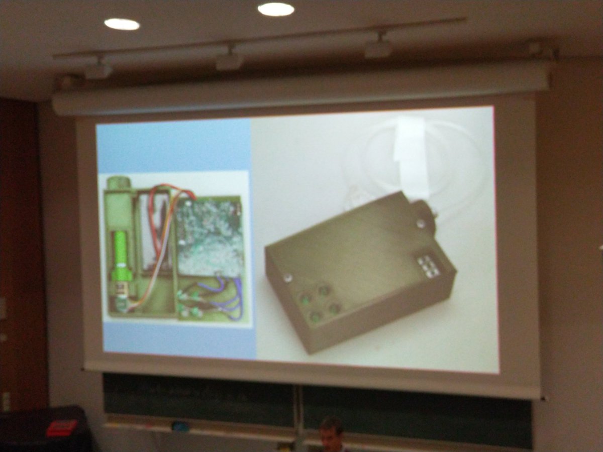 Martin De Bock is developing a super cheap insulin pump with a bunch of clever people. Totally inspiring and mind blowing. Pumps are under utilised because of the high costs so this would be a game changer. #dedoc <a href="/OPENDiabetesEU/">The OPEN Project</a>