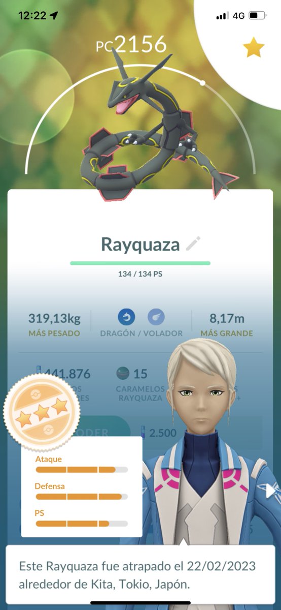 Susi_ff_'s tweet photo. AAAAAAHHHH CHILLO
Hisakatsu0721 no se quien eres pero te amo JAJAJA 🫶🏼
#PokemonGOraid #HoennTour #remoteraidpass #Rayquaza #Rayquazashiny https://t.co/6Y1xHk5YIc