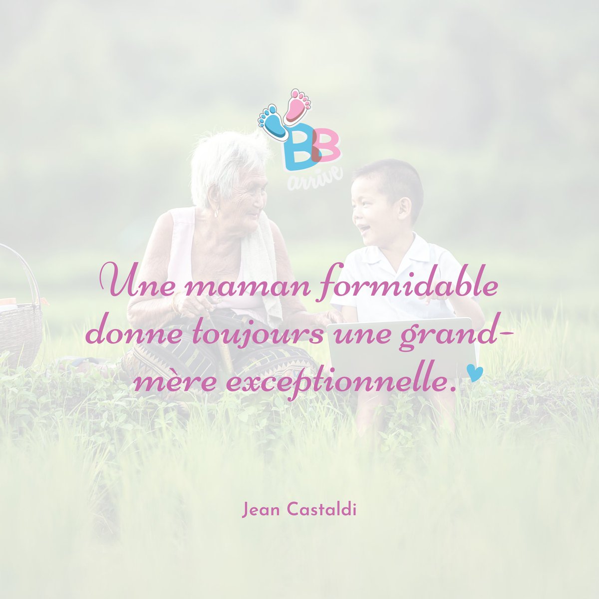 bebe_arrive's tweet photo. #Citation Vous aussi, vous avez une grand-mère d'exception ? 🥰❤️ 

.
.
#grandmère #mamie #granny #beautifulplaces #quoteoftheday #happymoments #peopleinnature #happymood #famille https://t.co/Eokg4GaB9v