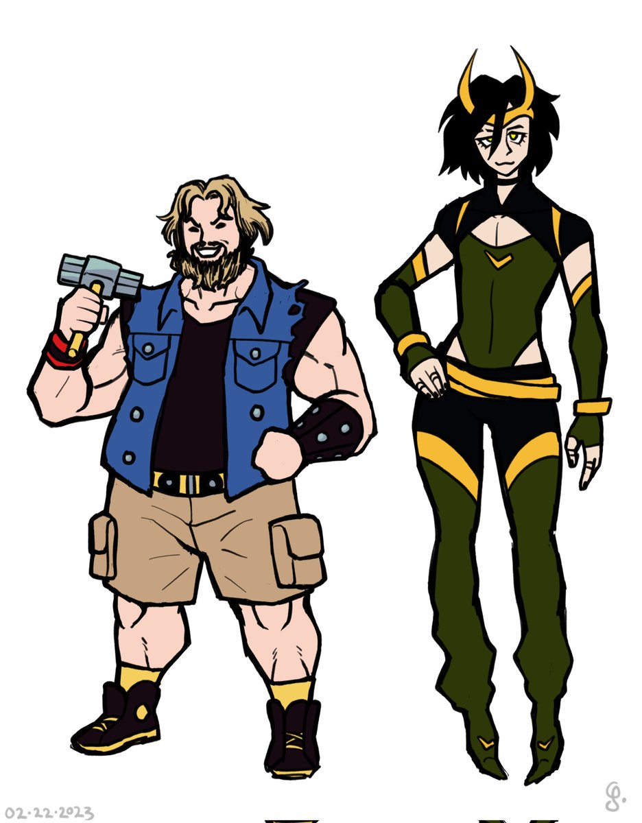 RT @goobydont: THOR AND LOKI
The sons of Asgard https://t.co/LoG6D5r7Q9