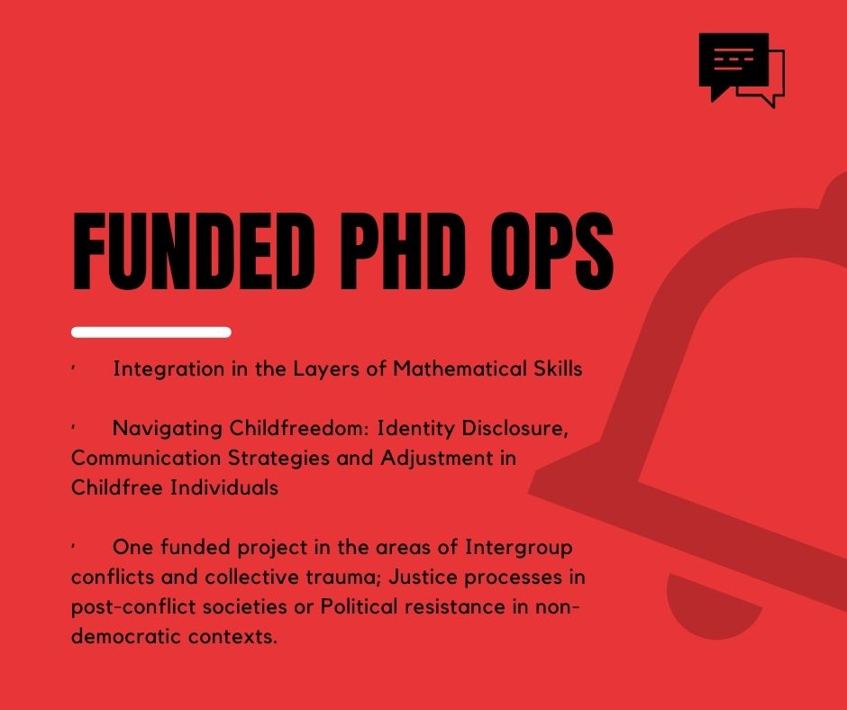 QUB - School of Psychology (@qubpsych) on Twitter photo We invite applications for three fully funded PhD’s 📢
The studentships are funded by the NI Dept for the Economy.
To learn more & apply visit: ow.ly/YHhh50MZ6u4
Deadline: 16 March 2023
<a href="/QUBPsych/">QUB - School of Psychology</a> #FullyFundedPhD #PhD We invite applications for three fully funded PhD’s 📢
The studentships are funded by the NI Dept for the Economy.
To learn more & apply visit: ow.ly/YHhh50MZ6u4
Deadline: 16 March 2023
<a href="/QUBPsych/">QUB - School of Psychology</a> #FullyFundedPhD #PhD