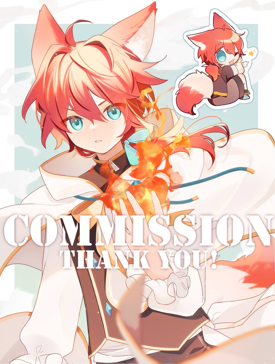 「Commission #Skeb ご依頼ありがとうございました! 」|▽（修行僧）のイラスト