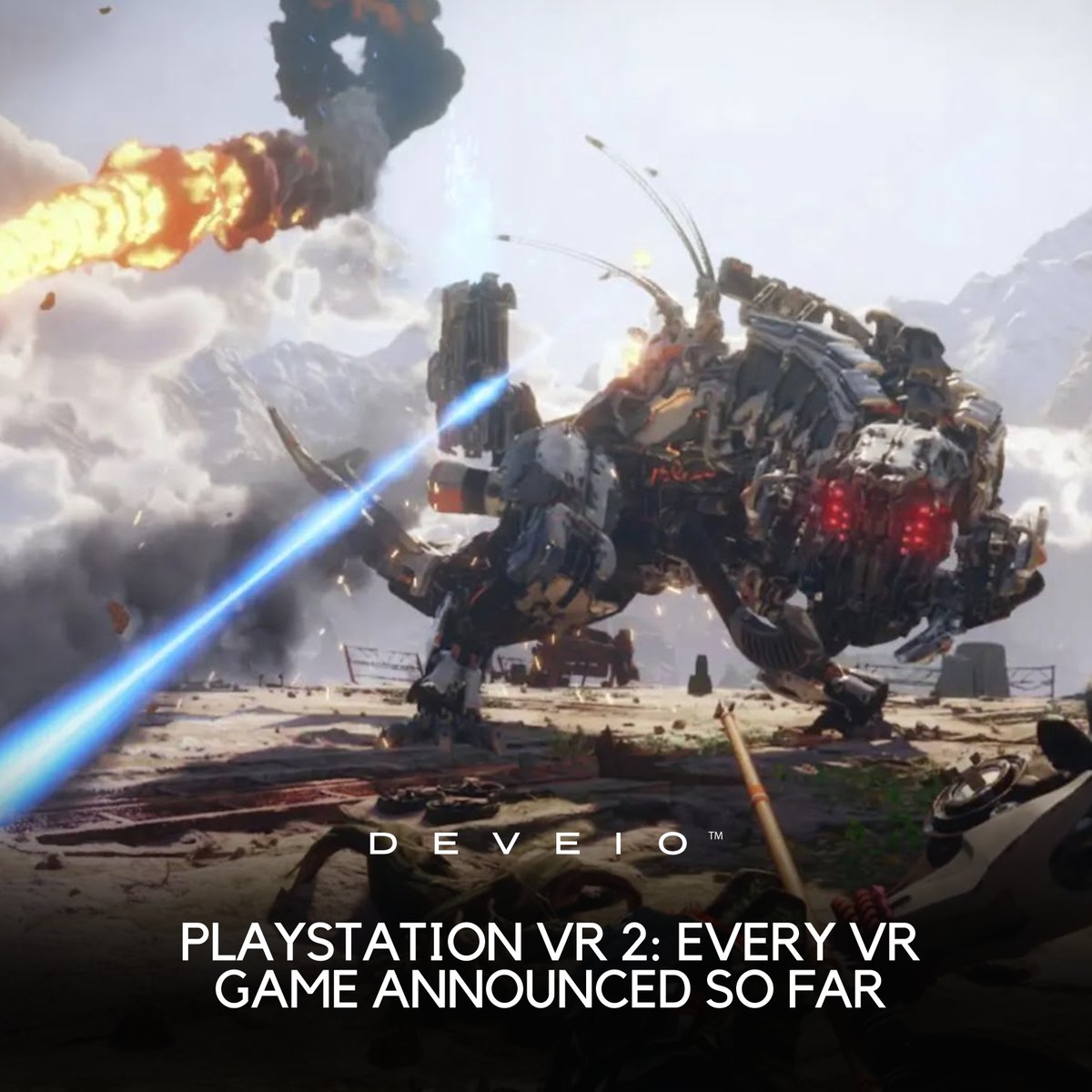 Deveioent's tweet photo. Playstation VR 2 will be released in early 2023. The following VR games are confirmed so far.
.
The following list contains a selection of major or Sony-confirmed PSVR2 titles.
----
🌐 https://t.co/FyKEklBkSG
.
#deveio #vrgames #playstation #vr2 #sony #PSVER2 #gamingcommunity https://t.co/8EENWur9Xz