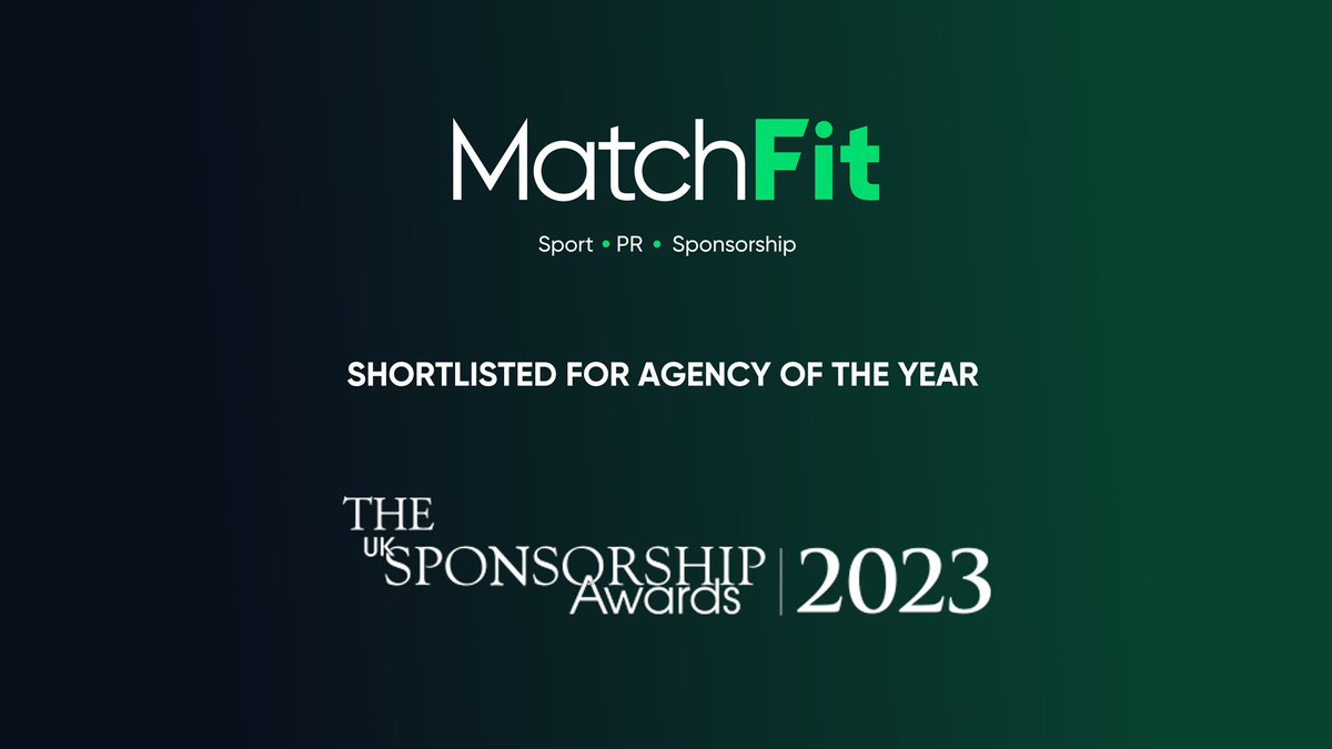 Get in! 

Almost 12 months since we scooped 'Breakthrough Agency of the Year' at the <a href="/SponsNews/">The UK Sponsorship Awards</a> UK Sponsorship Awards, yesterday we learned we've been shortlisted for 'AGENCY OF THE YEAR' at the 2023 edition!

🍾 #Sponsorship #SportsPR #PR #UKSA23 #Awards