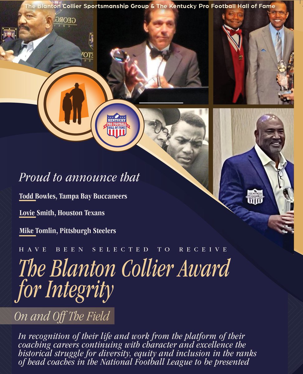 jrsnc's tweet photo. Great article in @SInow regarding Eric Bieniemy move to Washington.  You should know @nflkyhof and the Blanton Collier Sportsmanship group are honoring these three on June 23, 2023 as we strive to put a spotlight on this continuing disparity.  @LRiddickESPN @RGIII @clarencehilljr https://t.co/3bK9Tfry7T