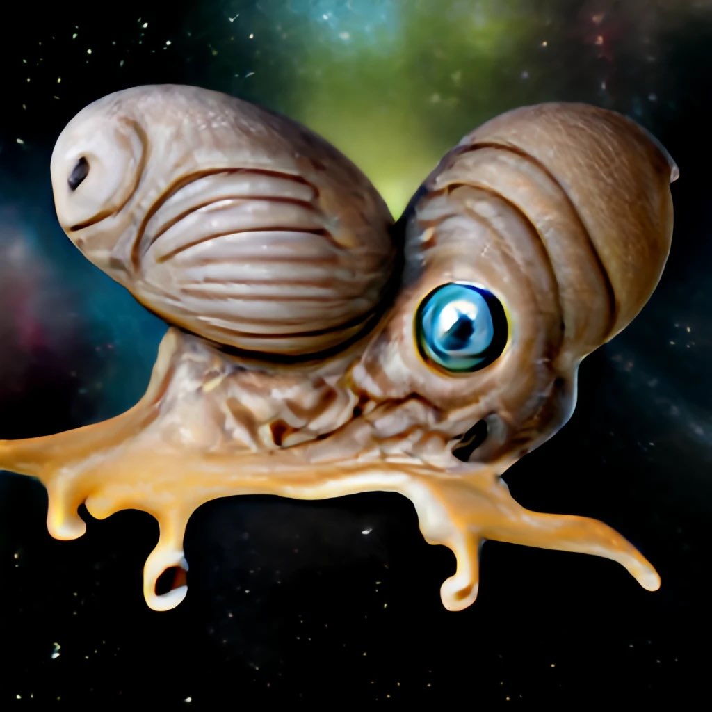 DavioBavio's tweet photo. Some AI designed space monsters.. https://t.co/tSAECvySZy