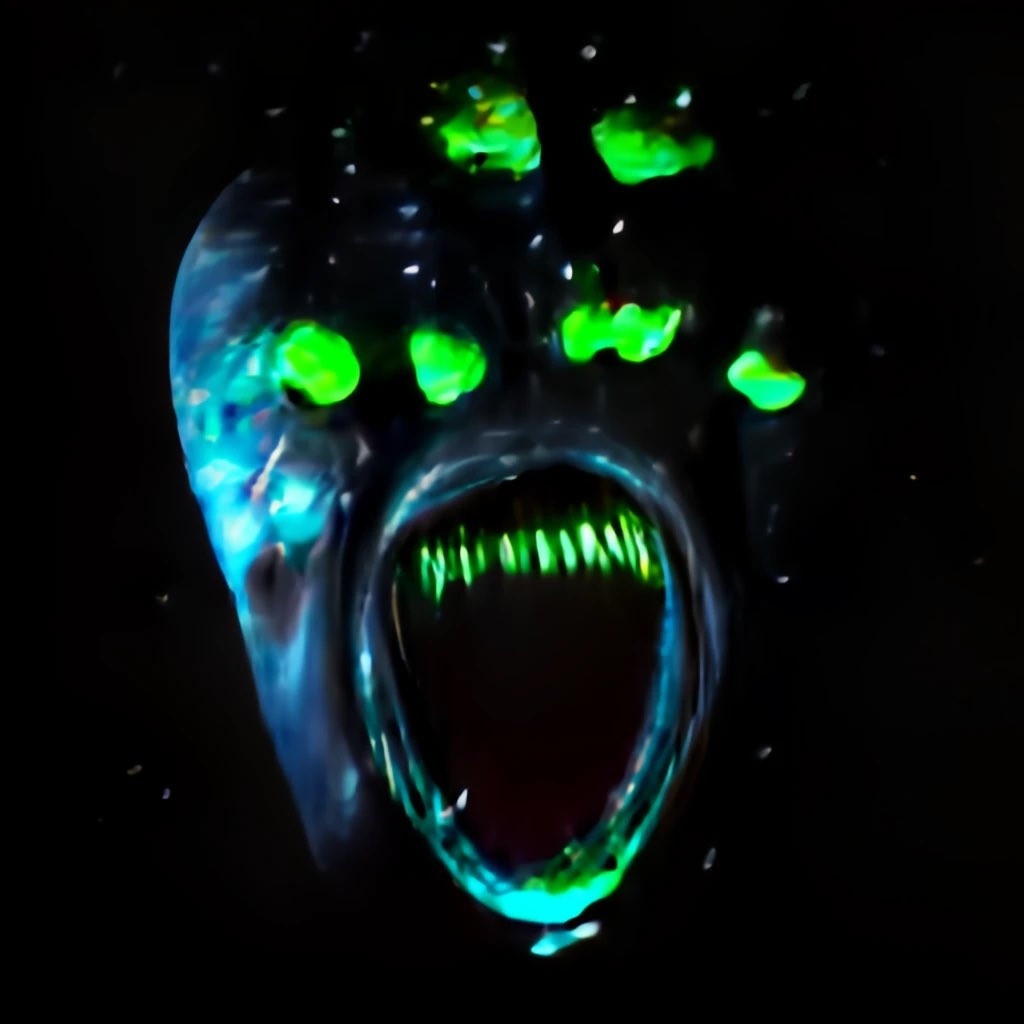 DavioBavio's tweet photo. Some AI designed space monsters.. https://t.co/tSAECvySZy