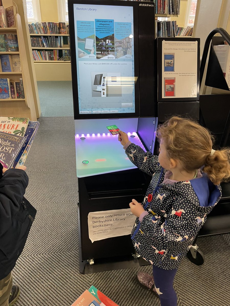 N loved visiting the library this morning to choose lots of exciting books for us to share 🥰📚<a href="/LadywoodKH/">Ladywood Primary and Nursery School</a> <a href="/MissFaulknerLW/">MissFaulknerLW</a> @LWMrsNaik #family5