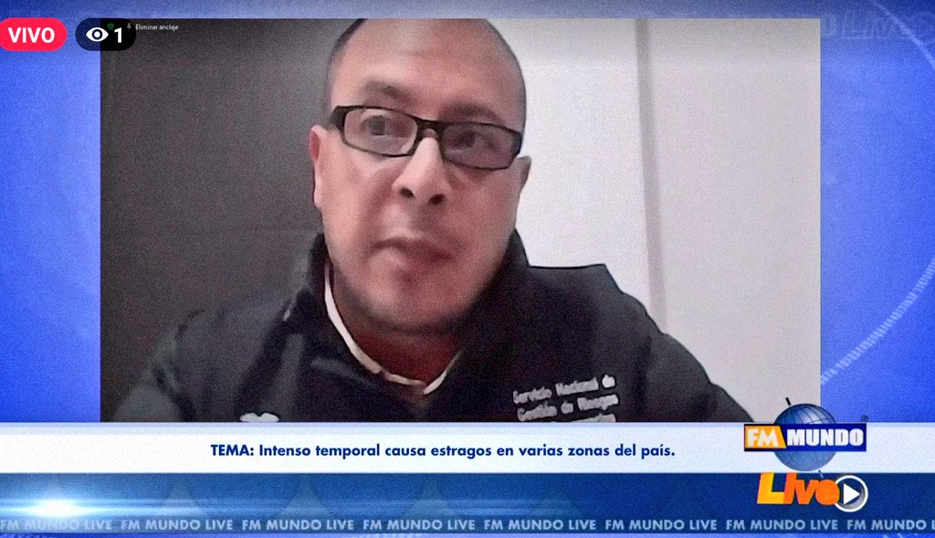 Riesgos Ecuador on Twitter "🎙️📻El subsecretario General de Riesgos_Ec