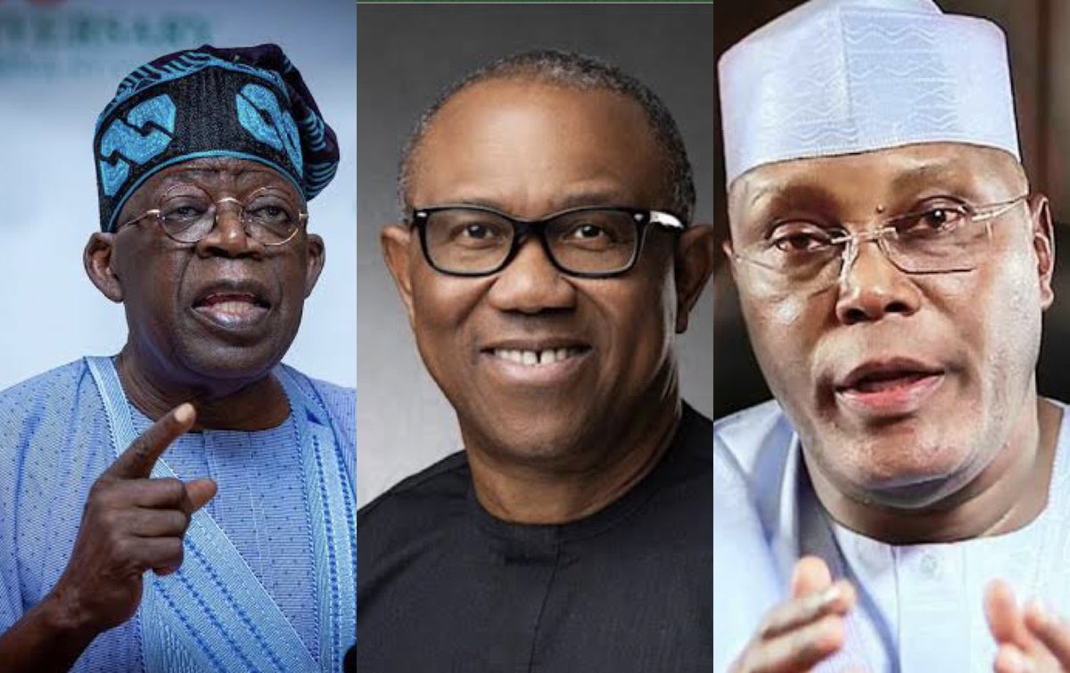 Inspiration_rep's tweet photo. 3 days to go for #NigeriaElections2023 

Who are you voting for?

Like= @officialABAT 
Comment= @atiku 
RT= @PeterObi 

#NigeriaDecides2023 

Peter Obi| Asiwaju Ahmed Tinubu| Atiku Abubakar https://t.co/JkpztEI0Hc