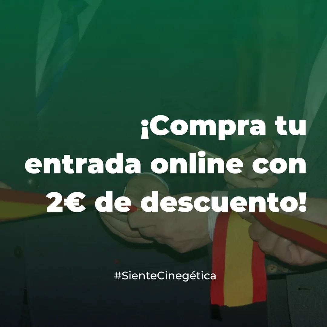 ¡No te quedes sin tu entrada para Cinegética 2023! 
cazaworld.com/venta-de-entra…

Compra ahora tus entradas de forma online y ahorráte 2€ con respecto al precio de taquilla. 

Tenemos muchas ganas de verte, ¿te lo vas a perder?
#SienteCinegética #caza #pesca #mundorural