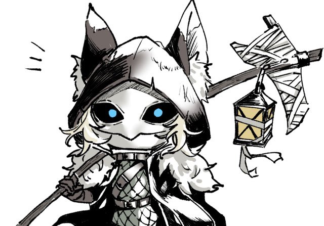 配信サムネ用に描いたイタカくん 