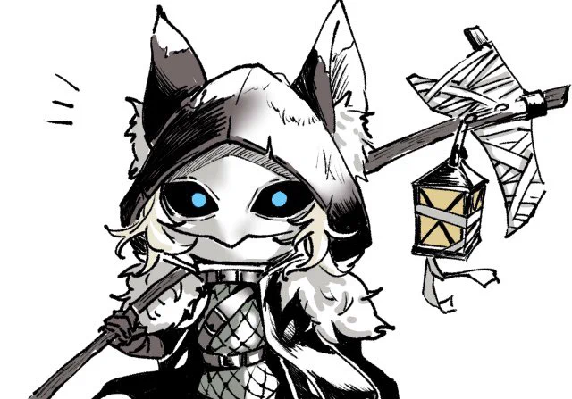配信サムネ用に描いたイタカくん 
