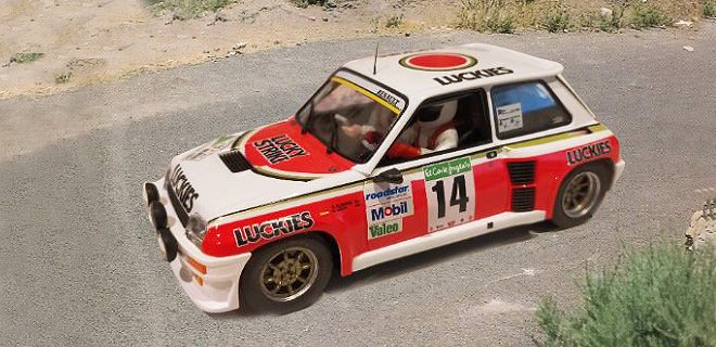 slotcar_today's tweet photo. New: #FlyCarModel Renault 5 Turbo 1:32 #SlotCar
Read More: https://t.co/U9MBCeHkFo
#slot #slotcars #slot132 #scalemodel #scale132 #flycarmodel #renault5turbo https://t.co/Oh39YqKCfd