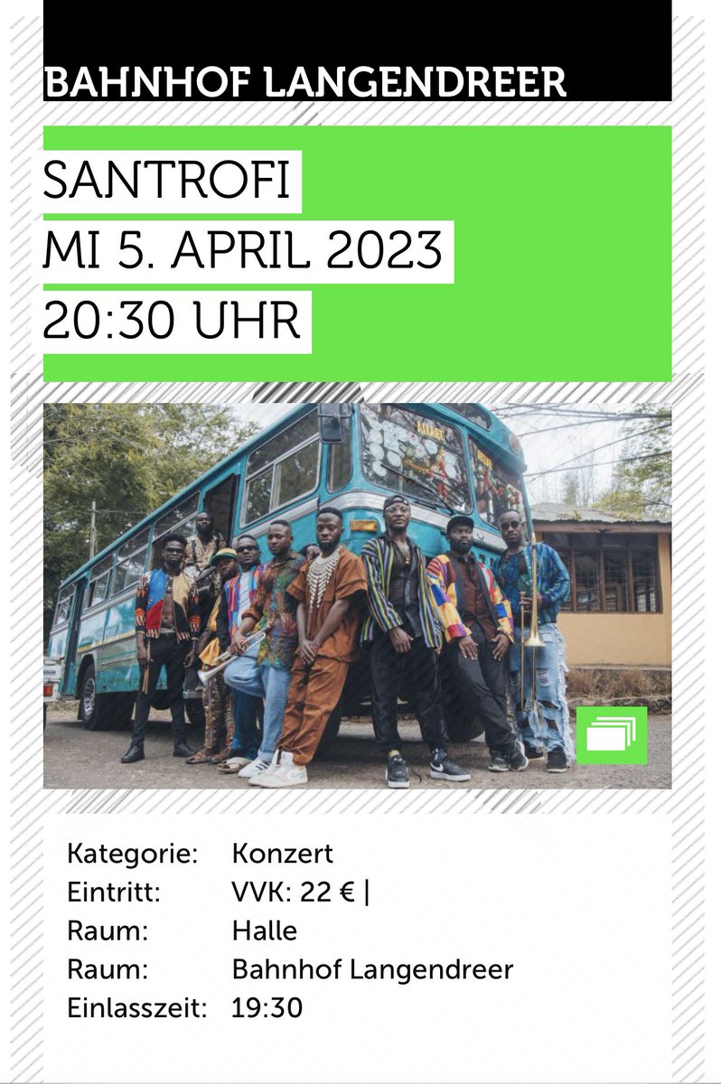 Bochum🇩🇪🇩🇪 get ready 
@bahnhof_langendreer_bochum 
05/04/23 
Tickets are on sale !!! 
Come experience highlife 

#santrofi #africa #germany #ghana