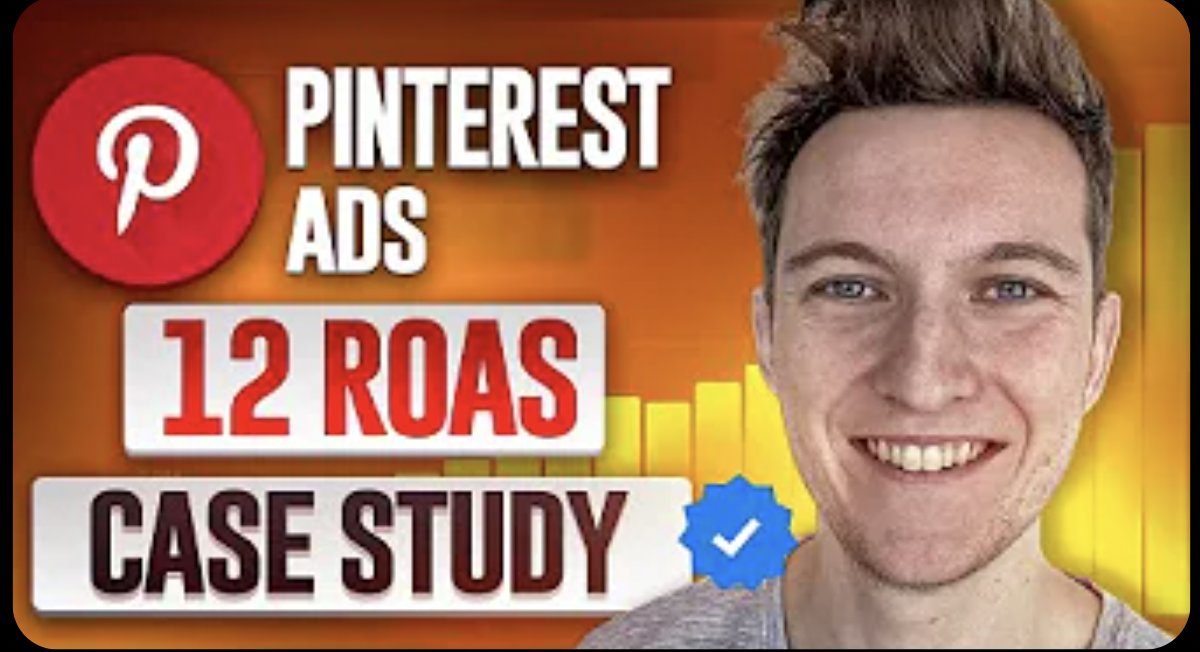 adammatthews188's tweet image. Last month, I launched a Pinterest Ad Campaign for a client

And we&apos;re already at a 12.0 ROAS in only 30 days.

So I put together a case study breaking down EXACTLY how I did it.

Like + RT + comment &quot;pinterest&quot; and I&apos;ll send it over

(Must be following)