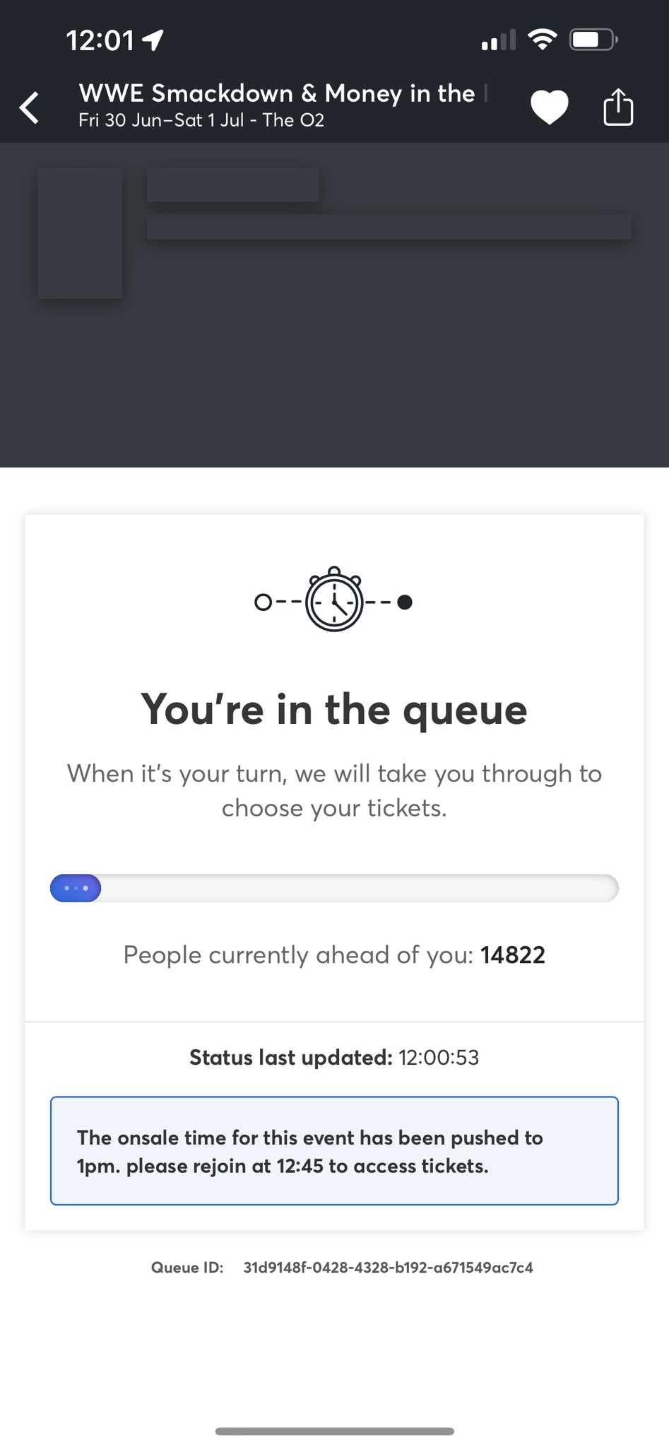 Luke NoLastName on Twitter: "@TicketmasterUK @Ticketmaster Money in the