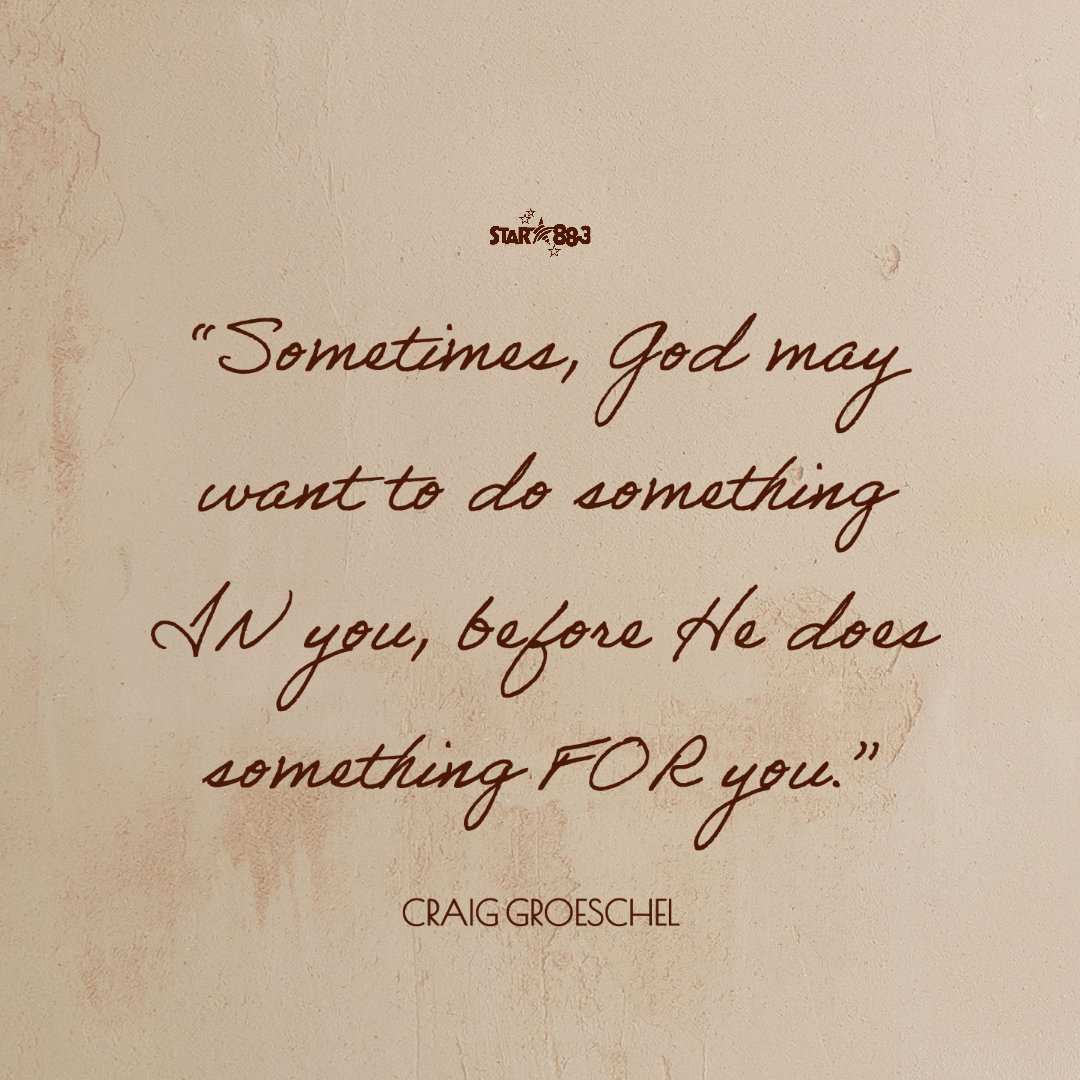 star883radio's tweet photo. Let God work through you. 

▪️▪️▪️

Powered by Fred Toenges Footwear 👟 https://t.co/aQMF6ZdFGo