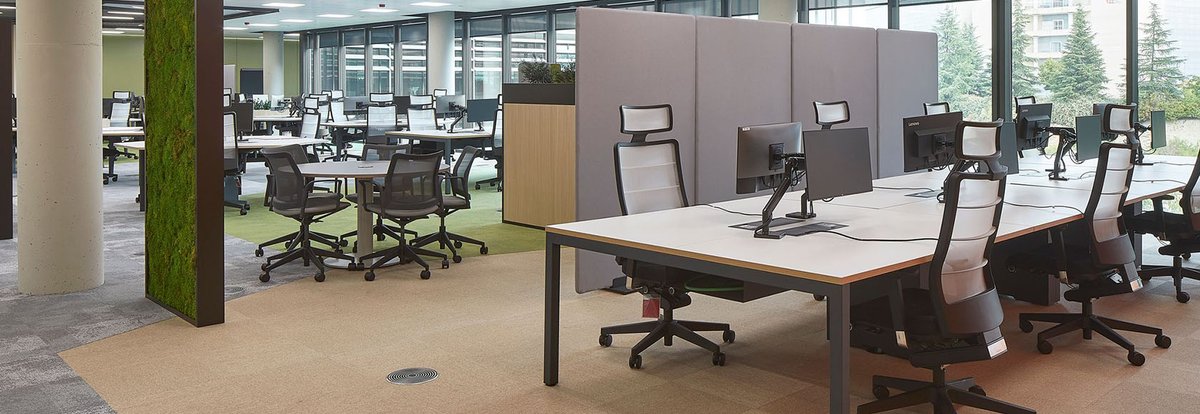 Durante la renovación de la sede de Endesa en Madrid por <a href="/alotark/">ALOTARK</a>, se abordaron 3 grandes retos de los que hablamos en este artículo 👉 ow.ly/OXup50MN6vf
El resultado: una nueva sede, más abierta al 🌎 y al talento, tecnológica, colaborativa, con #mobiliariodeoficina OFITA