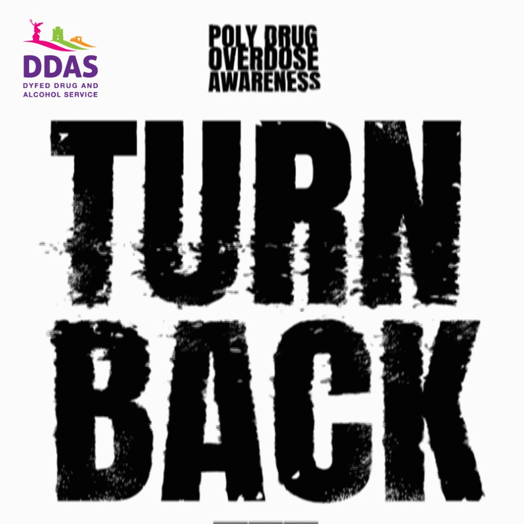 The <a href="/DDAS_GCAD/">DDAS</a> service have launched an excellent #campaign 'Turn Back', aiming to raise awareness around poly drug #overdose.

The #TurnBack website has some great information and resources relating to #HarmReduction &amp; #PolyDrug use.

👉 Check it out turnback.cymru