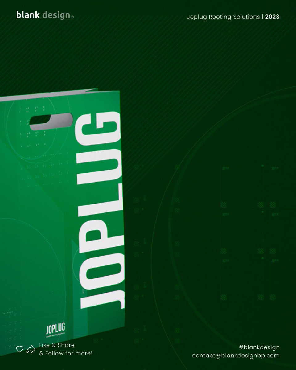 BlankDesign5's tweet photo. We're thrilled to showcase our latest project with Joplug Rooting! Our design studio, @BlankDesign5 , crafted high-quality printables and graphics to help Joplug's brand stand out. #joplugrooting #branding  #blankdesignbp #GraphicDesign https://t.co/hzNwM8c8Ae