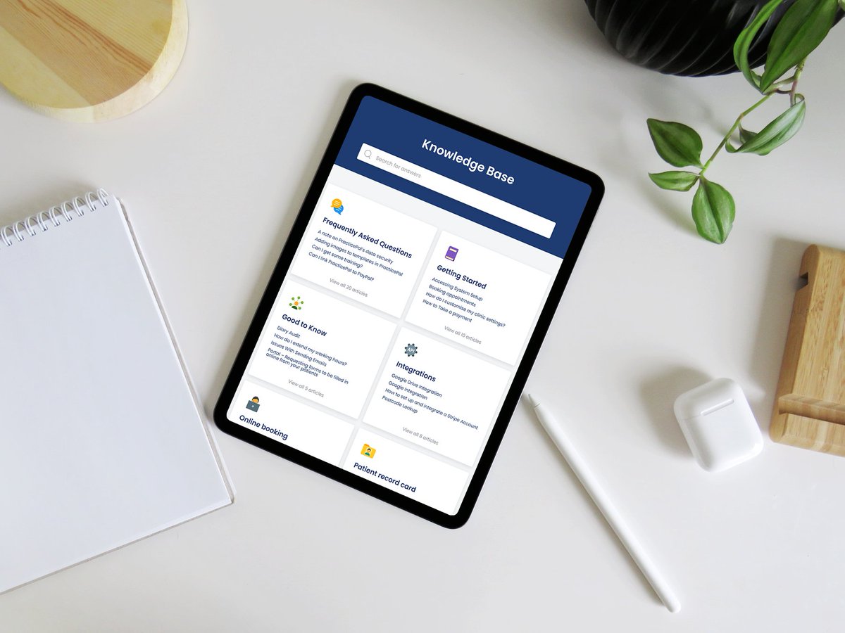 practicepal's tweet photo. Empower your staff with efficient and intuitive tools for patient care 💪 #EmpowerStaff #patientcare #practicemanagement - Get your free 2 week trial of PracticePal today and see how it can greatly benefit your day-to-day clinic tasks. https://t.co/3AXKak9mCN https://t.co/oR9KfVNFs8