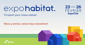 Preverco's tweet photo. Our dealers Preverco Parquet Royal and Couvre-Planchers Gagné will be here at the event Expo habitat in Quebec City from February 23 to 26. 
//
Nos détaillants Preverco Parquet Royal et Couvre-Planchers Gagné seront présents à Expo habitat à Québec du 23 au 26 février. https://t.co/8FoxyEWz5d