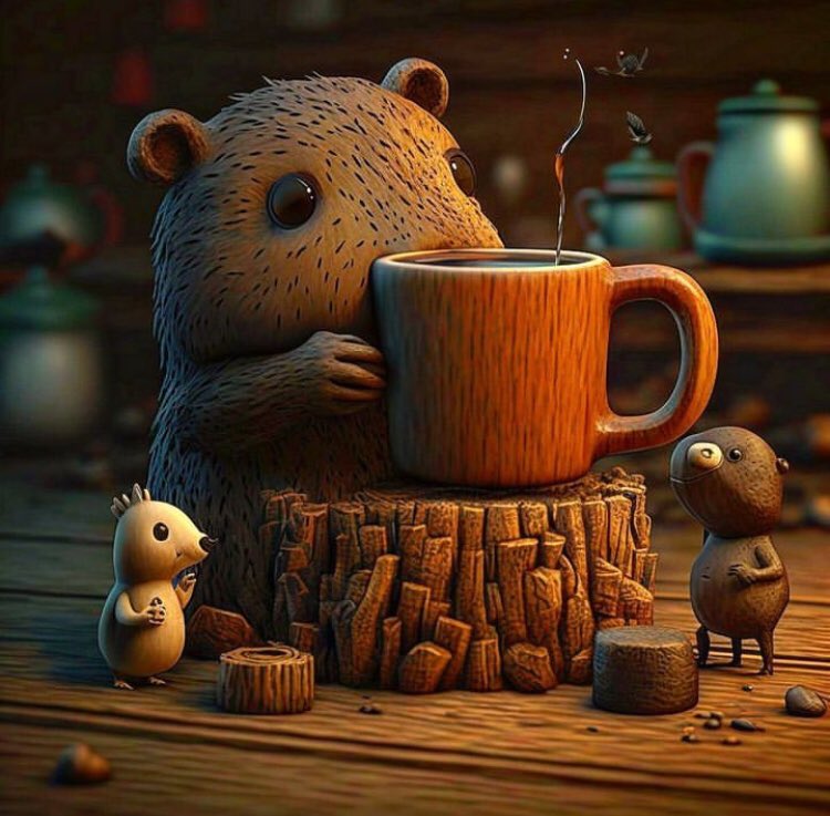 Want some coffee? Although bitter, but life is sweet.😋