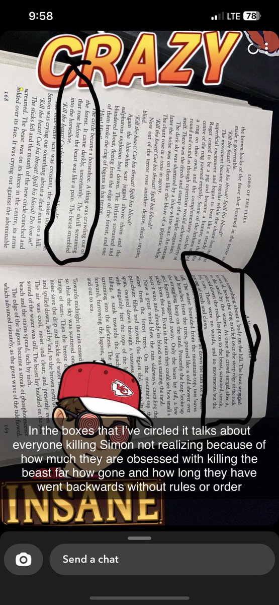 msheathercull's tweet image. #BookSnaps on LOTF. So proud of these students! @NLESDCA @SJAjags