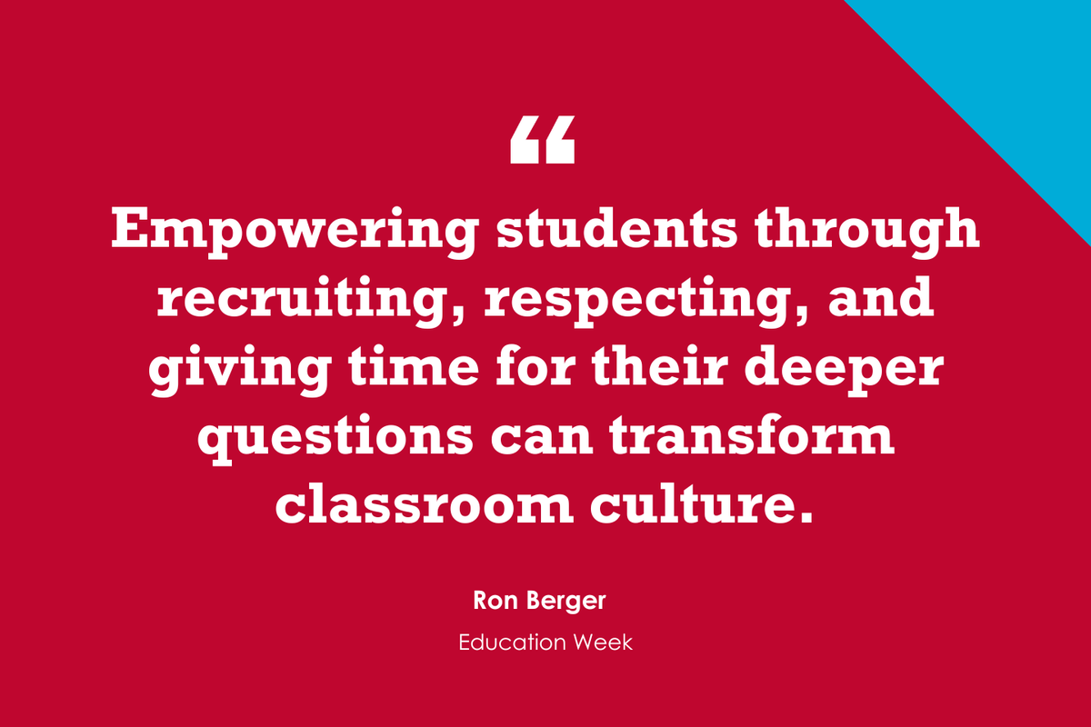 Larryferlazzo's tweet photo. "How to Enhance the Craft of Teaching" with @RonBergerEL is NEW @educationweek post https://t.co/qaSSltOtvE https://t.co/QHDeeGJDzW